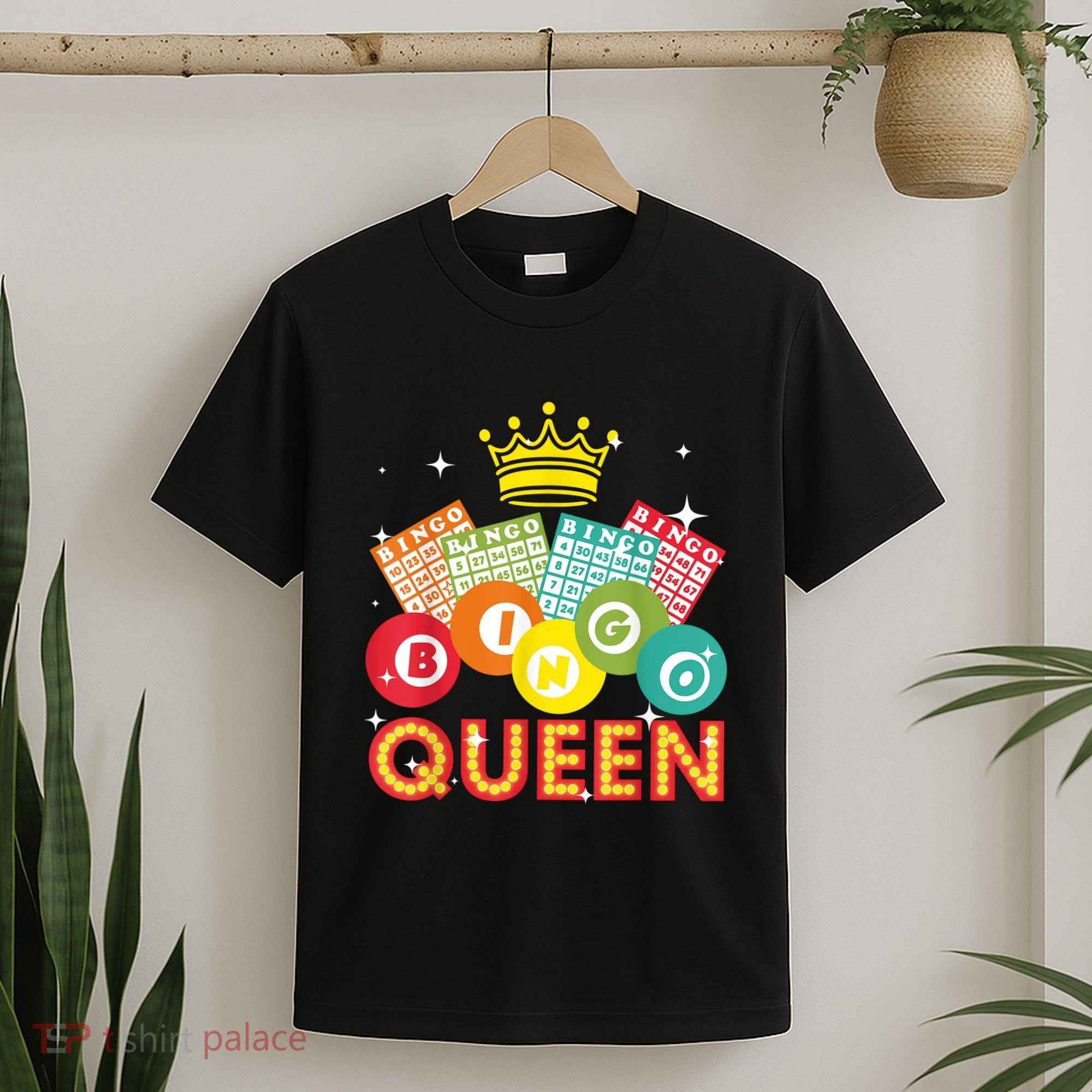 Bingo Queen Casino Players T-Shirt