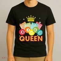 Bingo Queen Casino Players T-Shirt thumb 3
