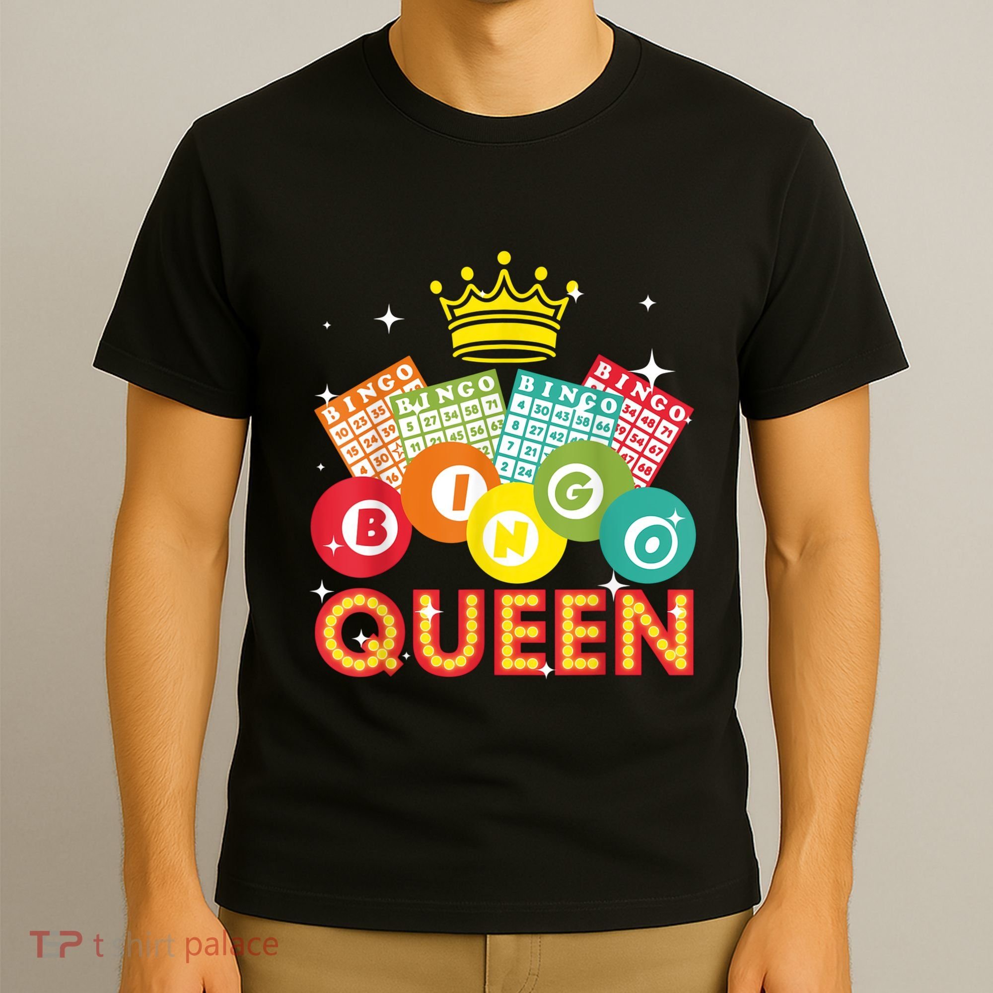 Bingo Queen Casino Players T-Shirt