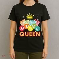 Bingo Queen Casino Players T-Shirt thumb 4