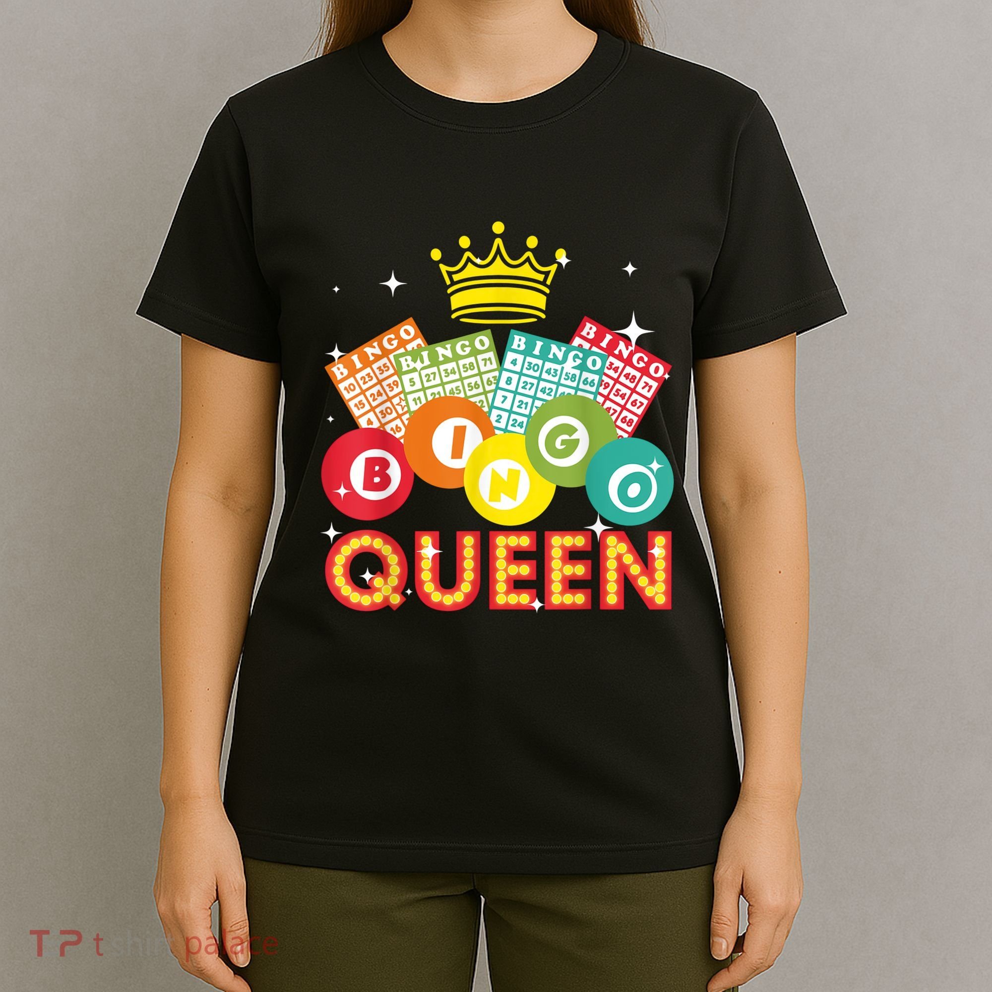 Bingo Queen Casino Players T-Shirt