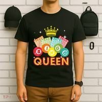 Bingo Queen Casino Players T-Shirt thumb 6