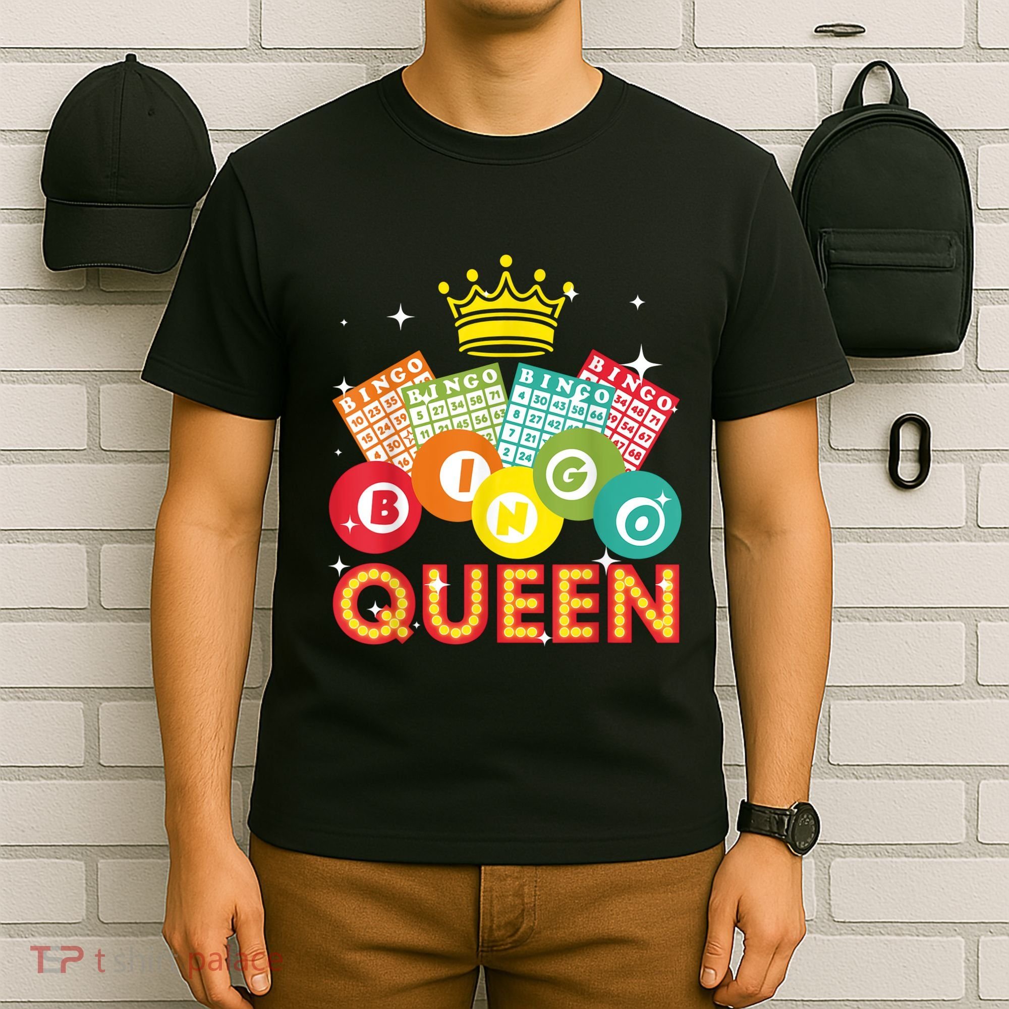 Bingo Queen Casino Players T-Shirt