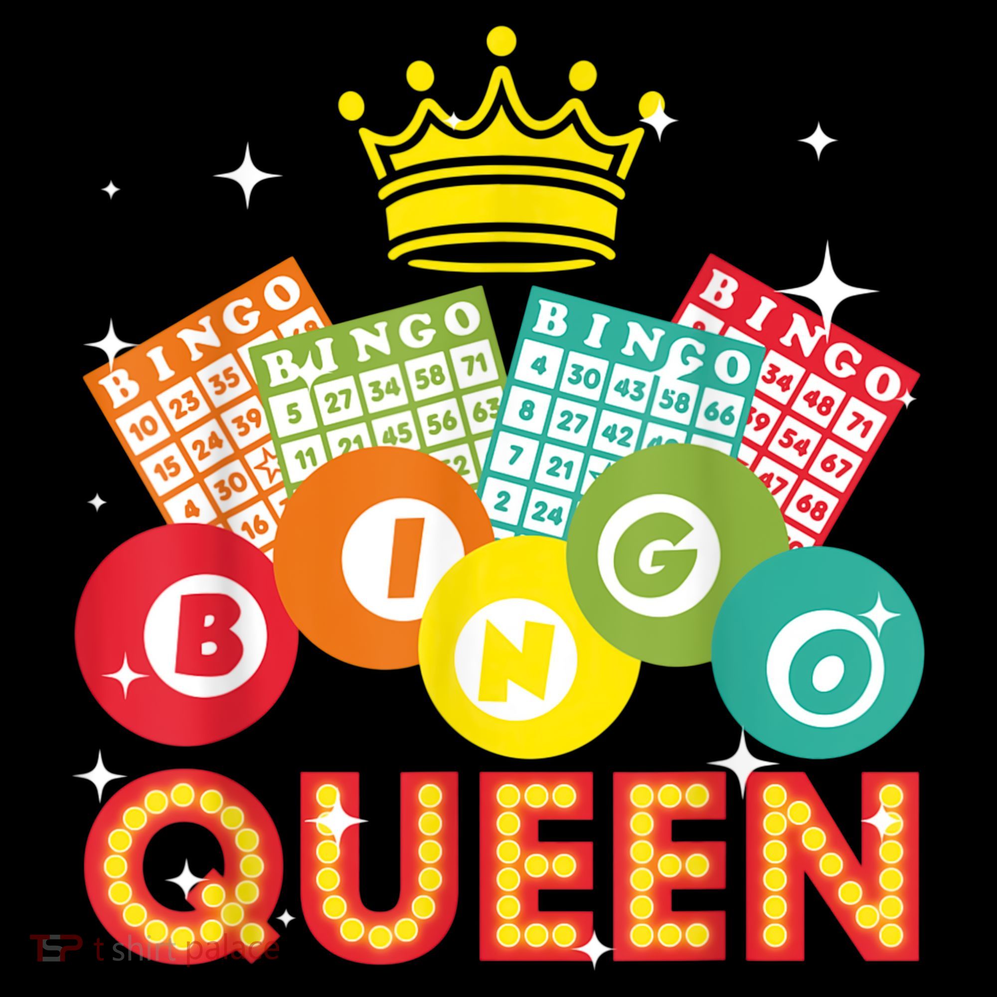 Bingo Queen Casino Players Women's Hoodie