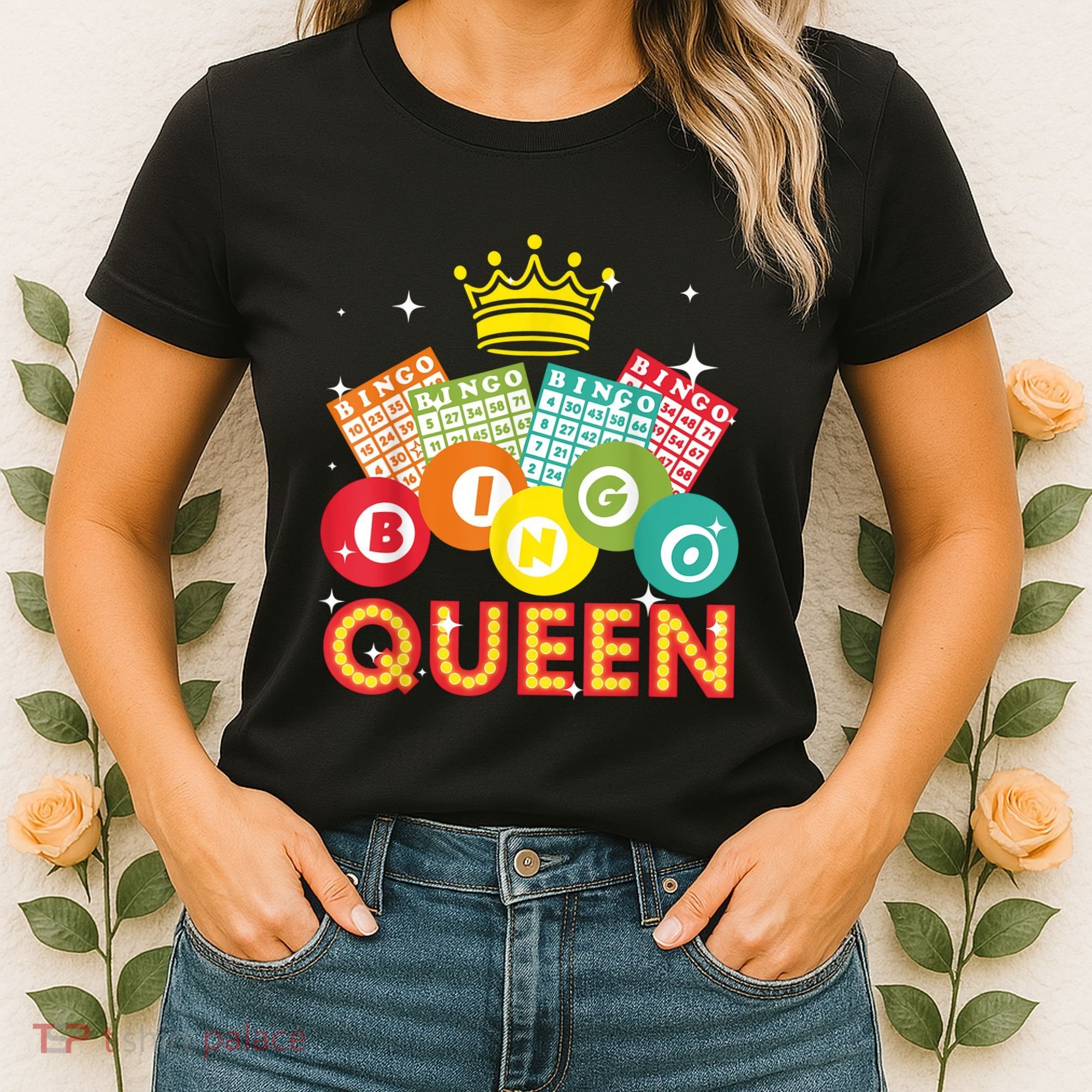 Bingo Queen Casino Players Women's T-Shirt