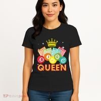 Bingo Queen Casino Players Women's T-Shirt thumb 4