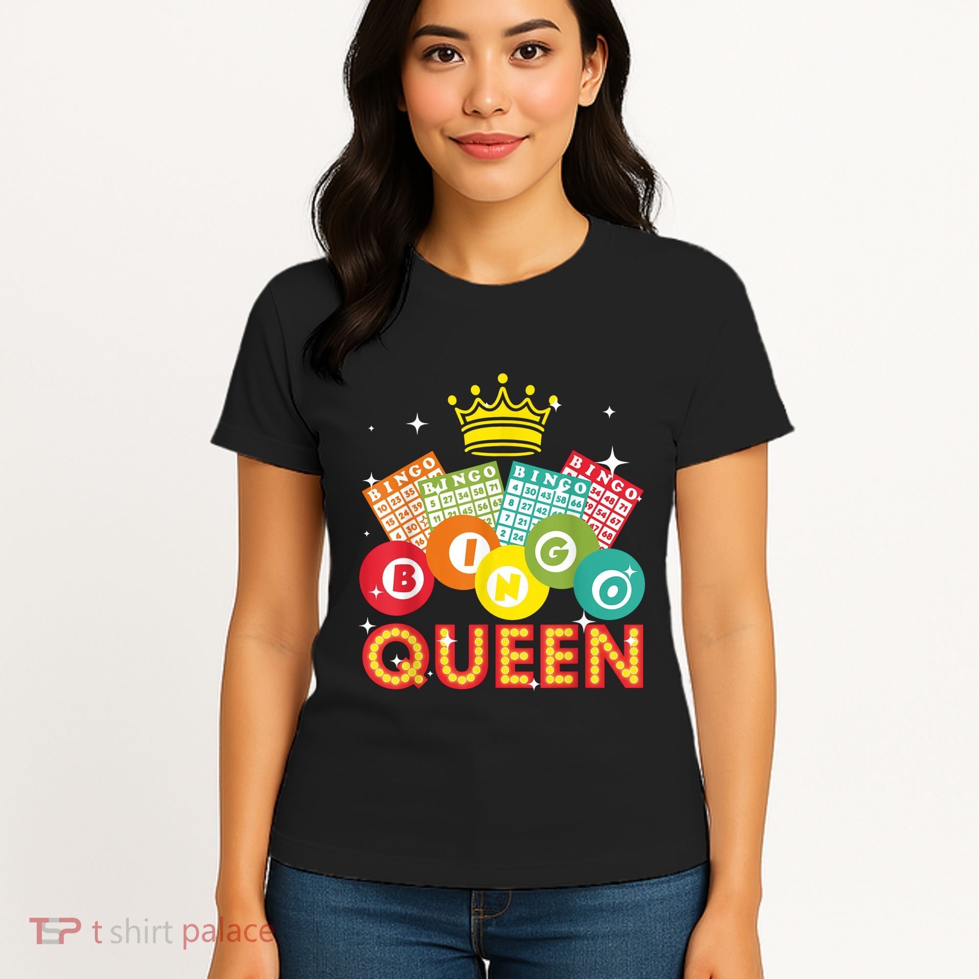 Bingo Queen Casino Players Women's T-Shirt