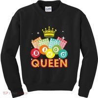 Bingo Queen Casino Players Kids Sweatshirt thumb 0