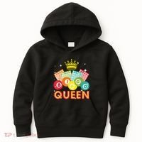 Bingo Queen Casino Players Kids Hoodie thumb 0