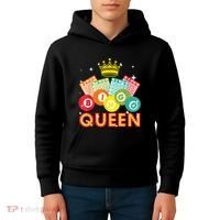 Bingo Queen Casino Players Kids Hoodie thumb 4