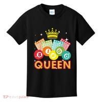 Bingo Queen Casino Players Kids T-Shirt thumb 0