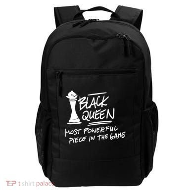 Black Queen Chess Piece Blm Graphic Backpack