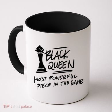 Black Queen Chess Piece Blm Graphic Coffee Mug