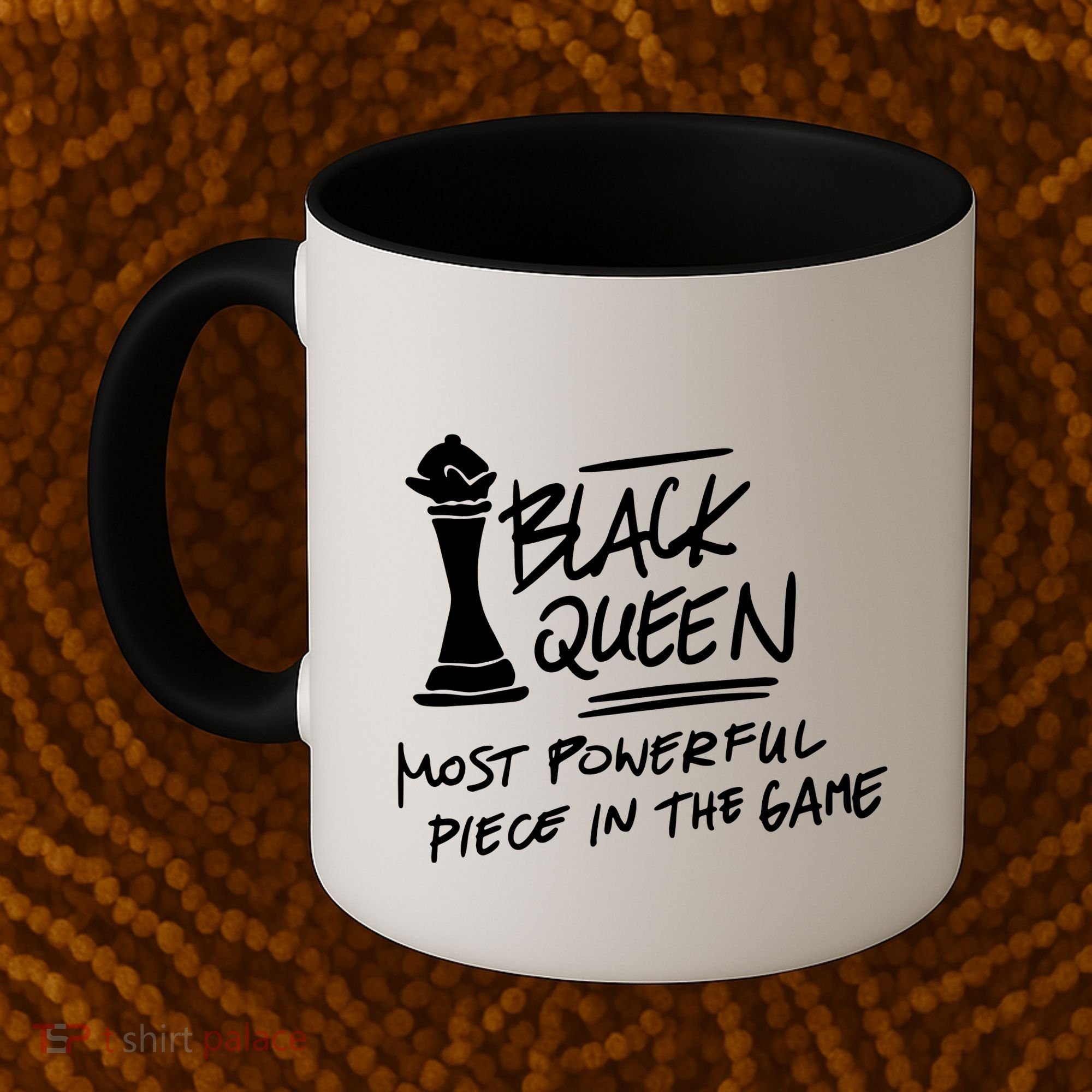 Black Queen Chess Piece Blm Graphic Coffee Mug