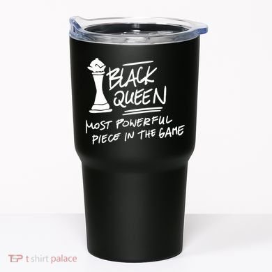 Black Queen Chess Piece Blm Graphic Tumbler