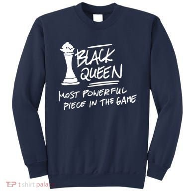 Black Queen Chess Piece Blm Graphic Sweatshirt