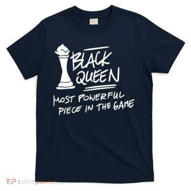Black Queen Chess Piece Blm Graphic T-Shirt