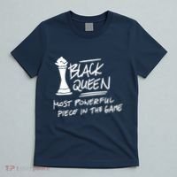 Black Queen Chess Piece Blm Graphic T-Shirt thumb 5