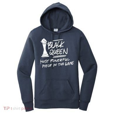 Black Queen Chess Piece Blm Graphic Women's Hoodie