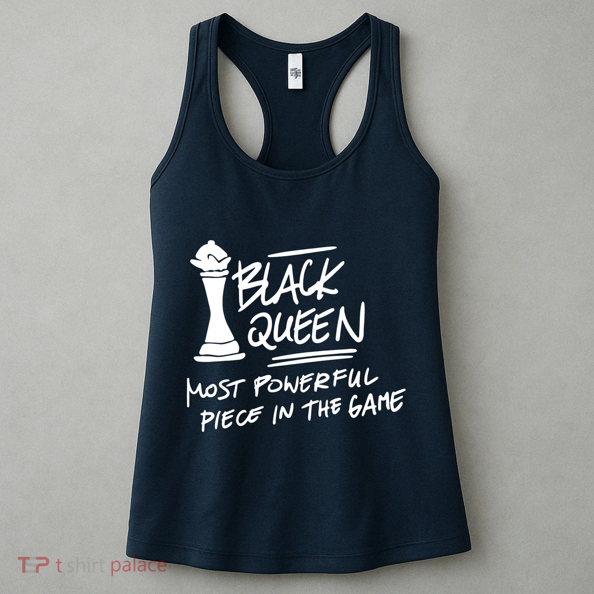 Black Queen Chess Piece Blm Graphic Women's Tank Top