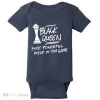 Black Queen Chess Piece Blm Graphic Baby Bodysuit thumb 0