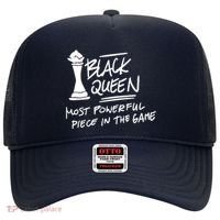 Black Queen Chess Piece Blm Graphic Hat thumb 0