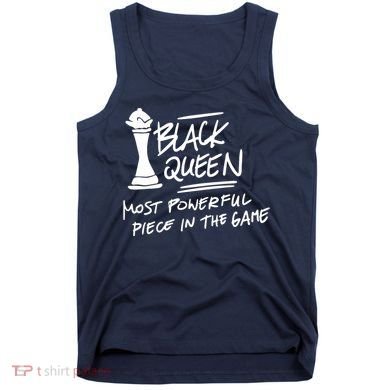 Black Queen Chess Piece Blm Graphic Tank Top