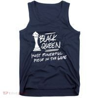 Black Queen Chess Piece Blm Graphic Tank Top thumb 0