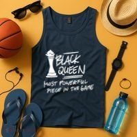 Black Queen Chess Piece Blm Graphic Tank Top thumb 4