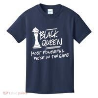 Black Queen Chess Piece Blm Graphic Kids T-Shirt thumb 0