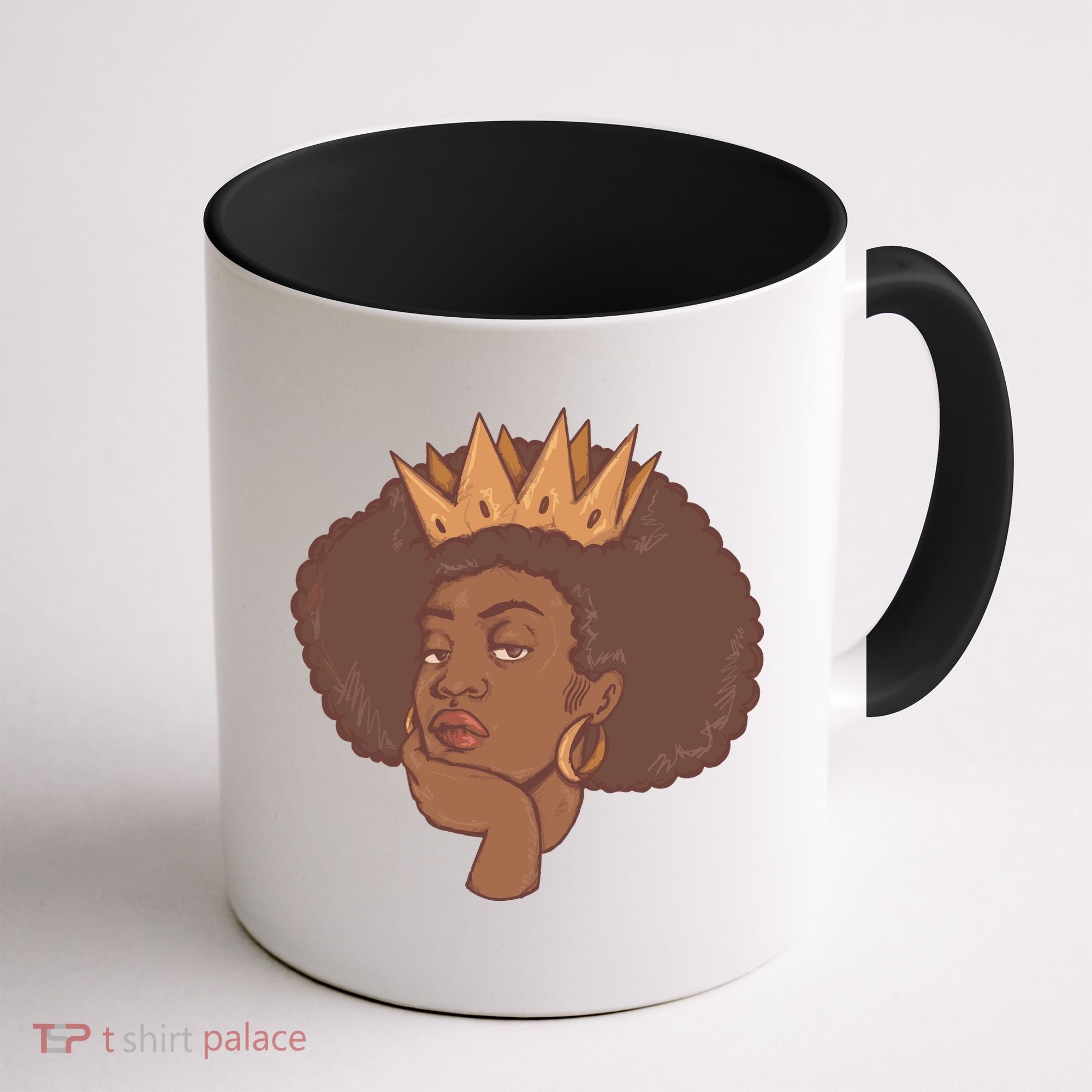 Black Queen Female Coffee Mug