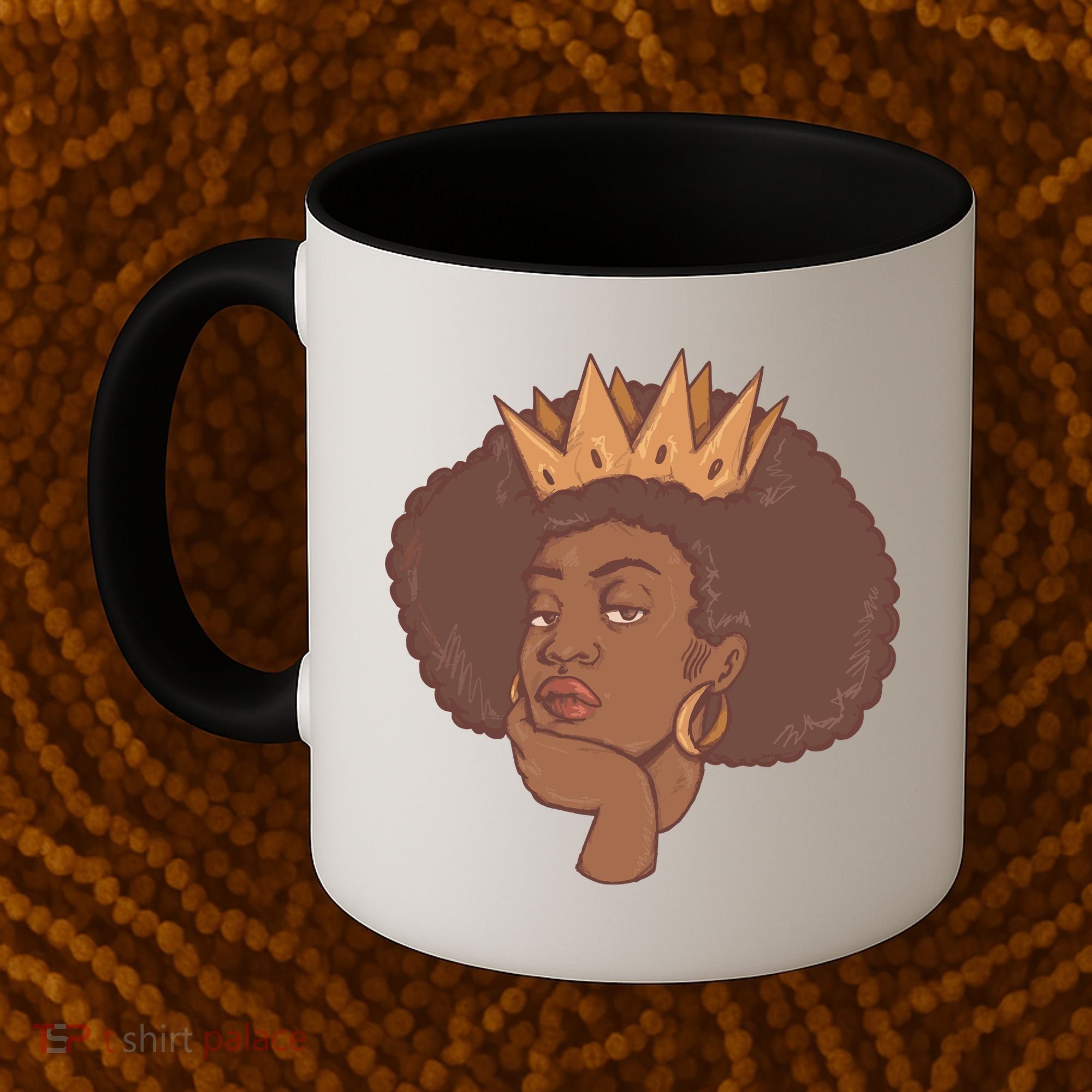 Black Queen Female Coffee Mug