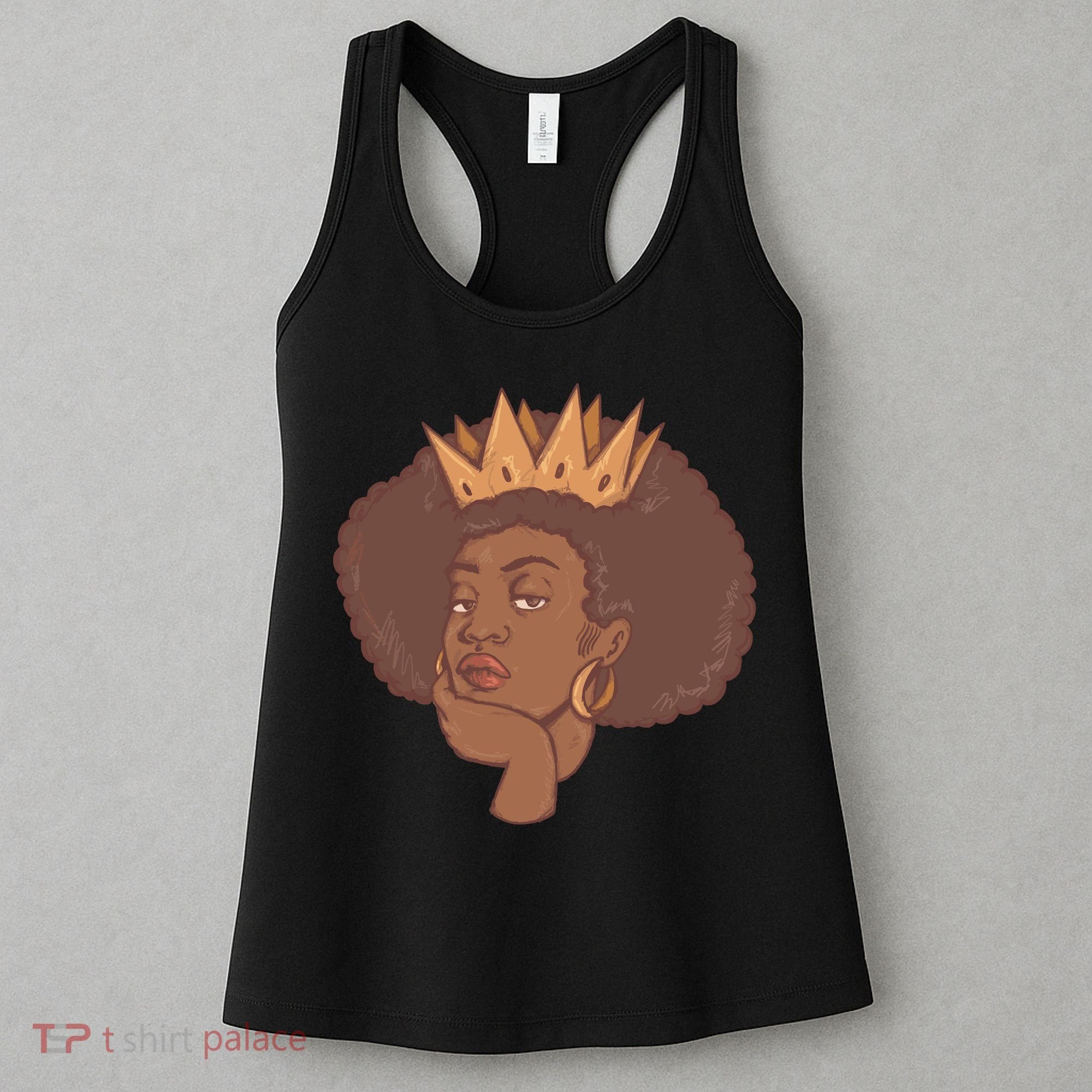 Black Queen Female Women's Tank Top