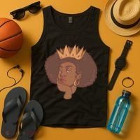Black Queen Female Tank Top thumb 4