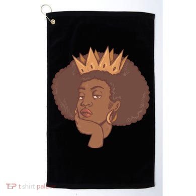 Black Queen Female Golf Towel