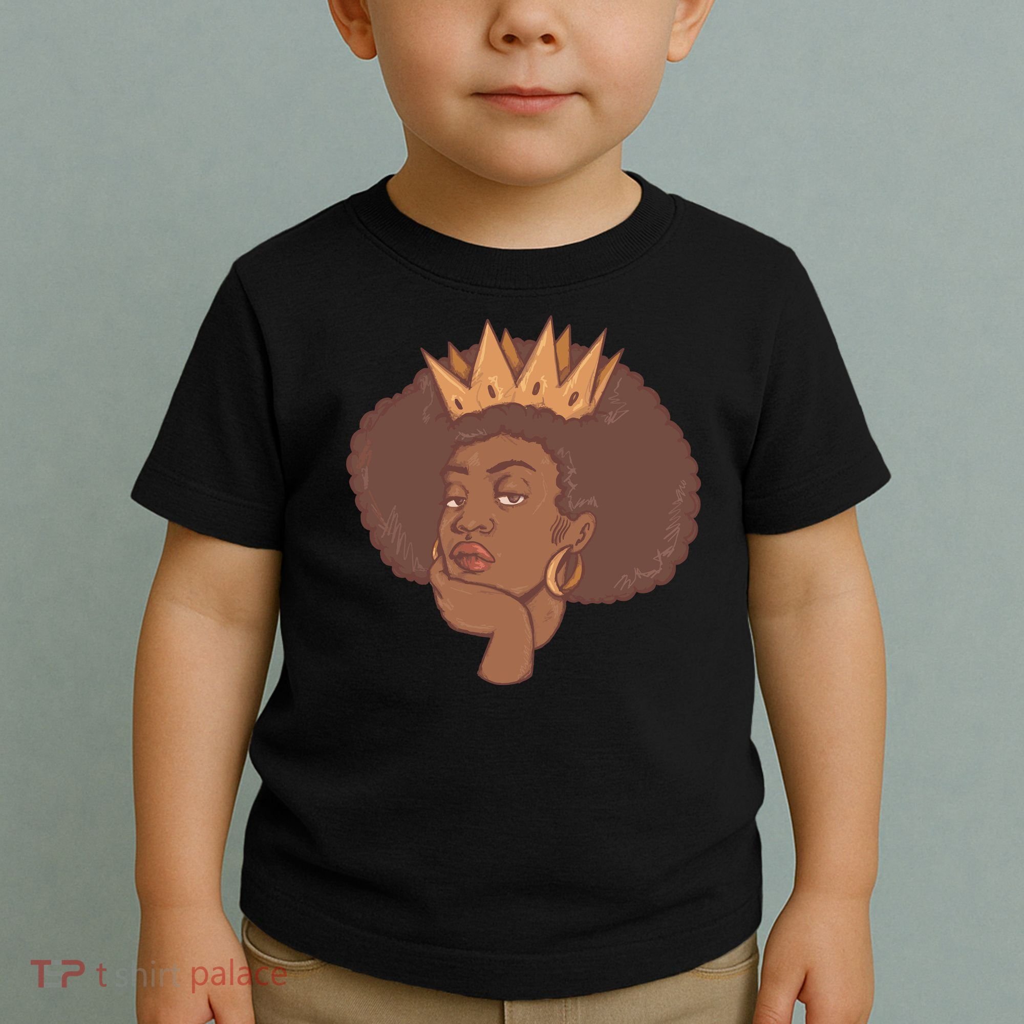 Black Queen Female Toddler T-Shirt