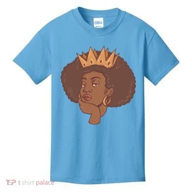 Black Queen Female Kids T-Shirt