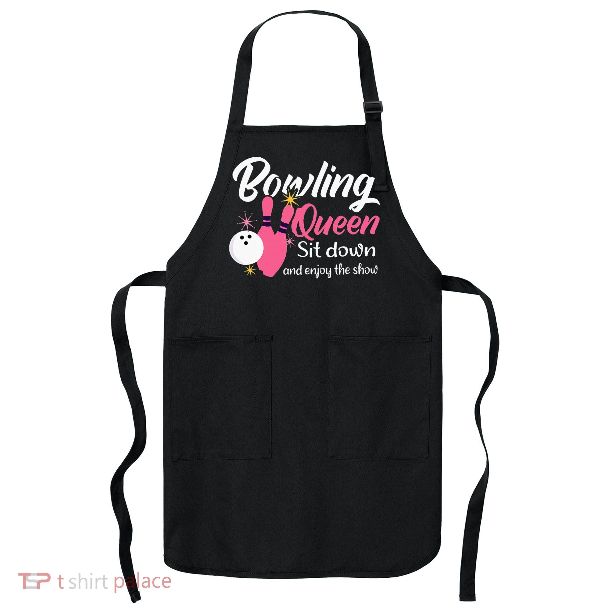 Bowling Queen, Funny Bowling Apron