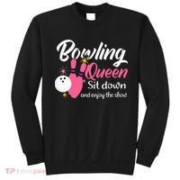 Bowling Queen, Funny Bowling Sweatshirt thumb 0