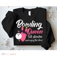 Bowling Queen, Funny Bowling Sweatshirt thumb 2