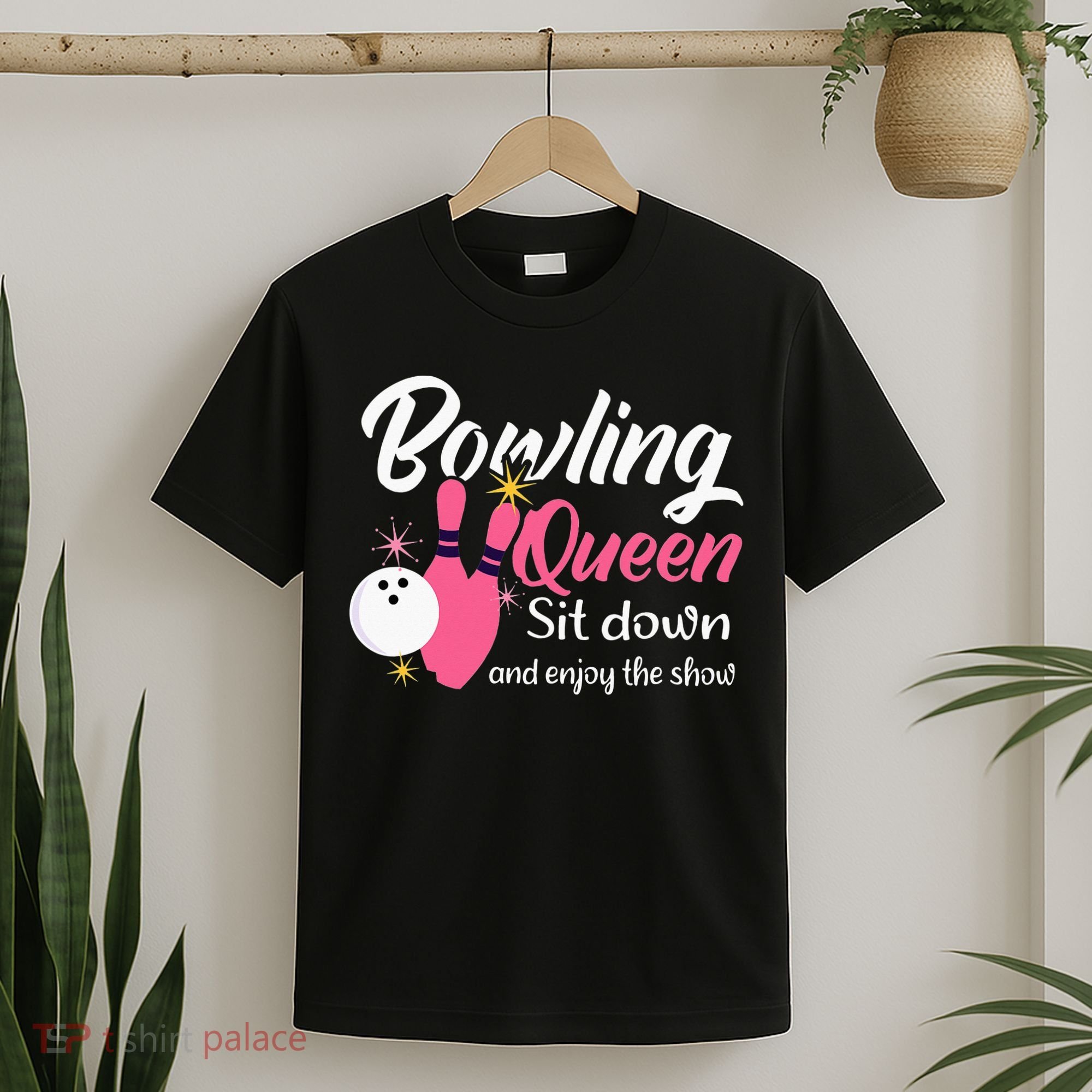 Bowling Queen, Funny Bowling T-Shirt