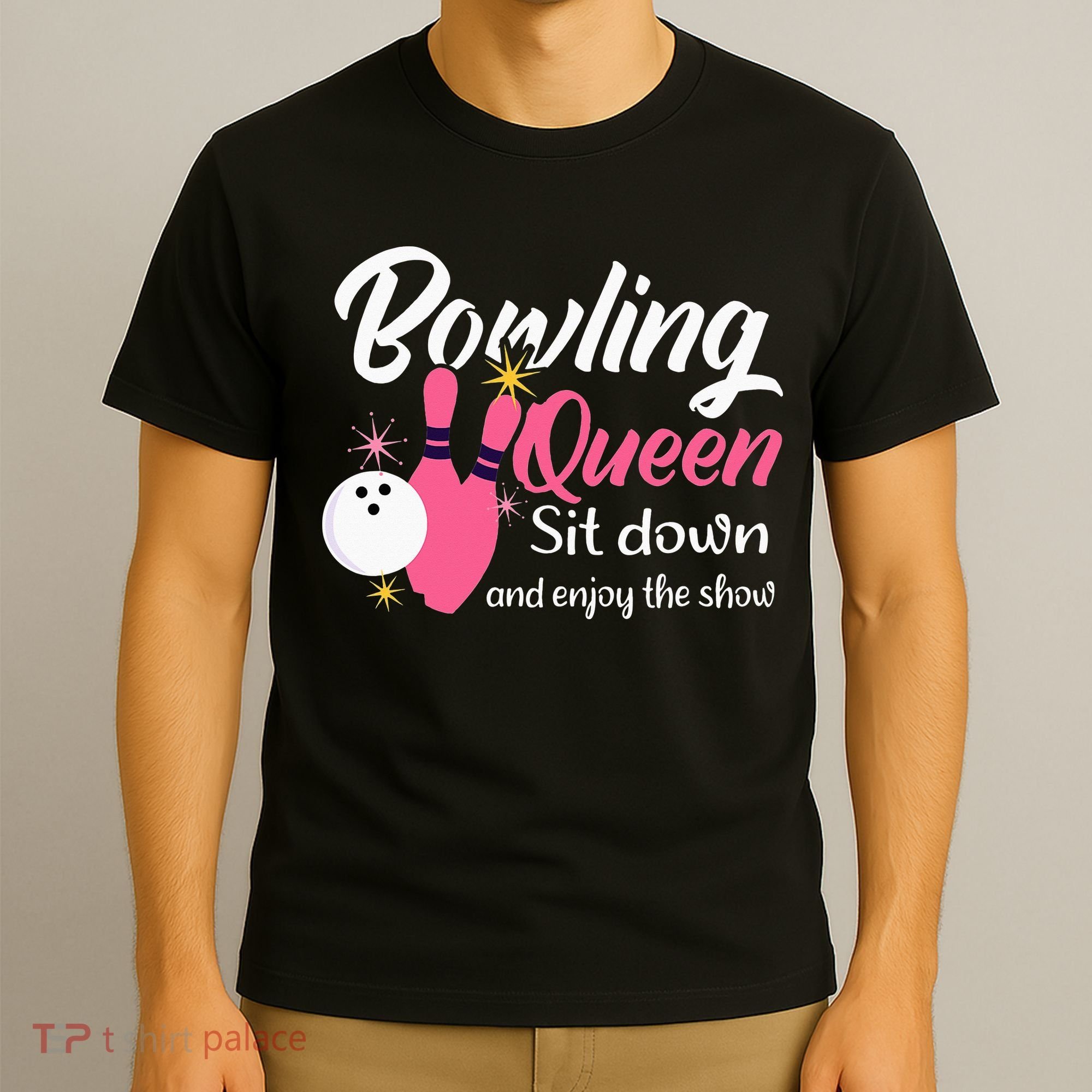 Bowling Queen, Funny Bowling T-Shirt