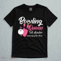 Bowling Queen, Funny Bowling T-Shirt thumb 5