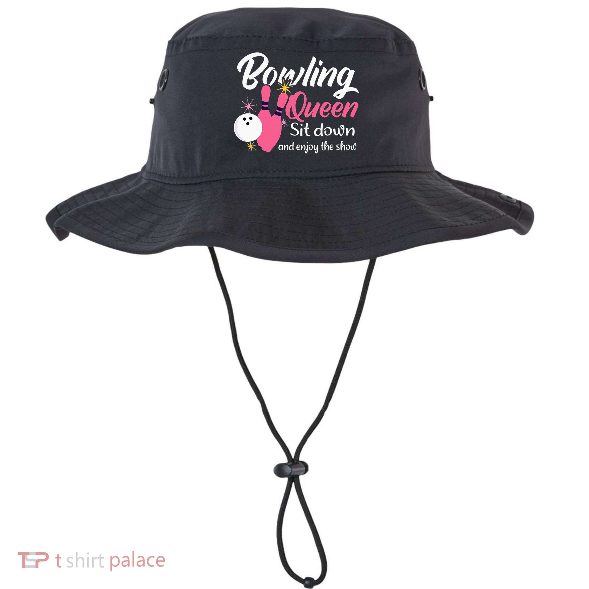 Bowling Queen, Funny Bowling Bucket Hat