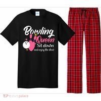 Bowling Queen, Funny Bowling Pajama Set thumb 0
