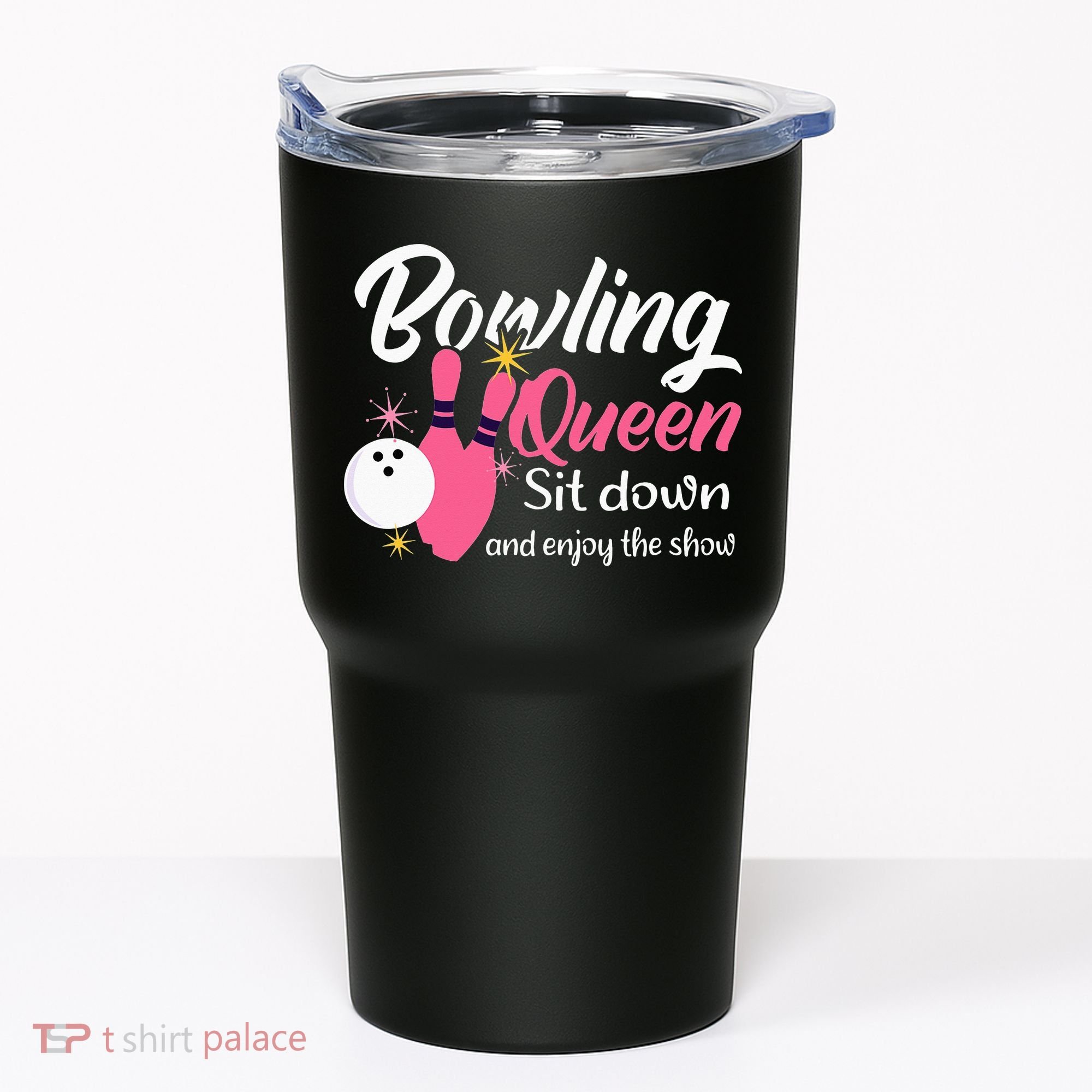 Bowling Queen, Funny Bowling Tumbler