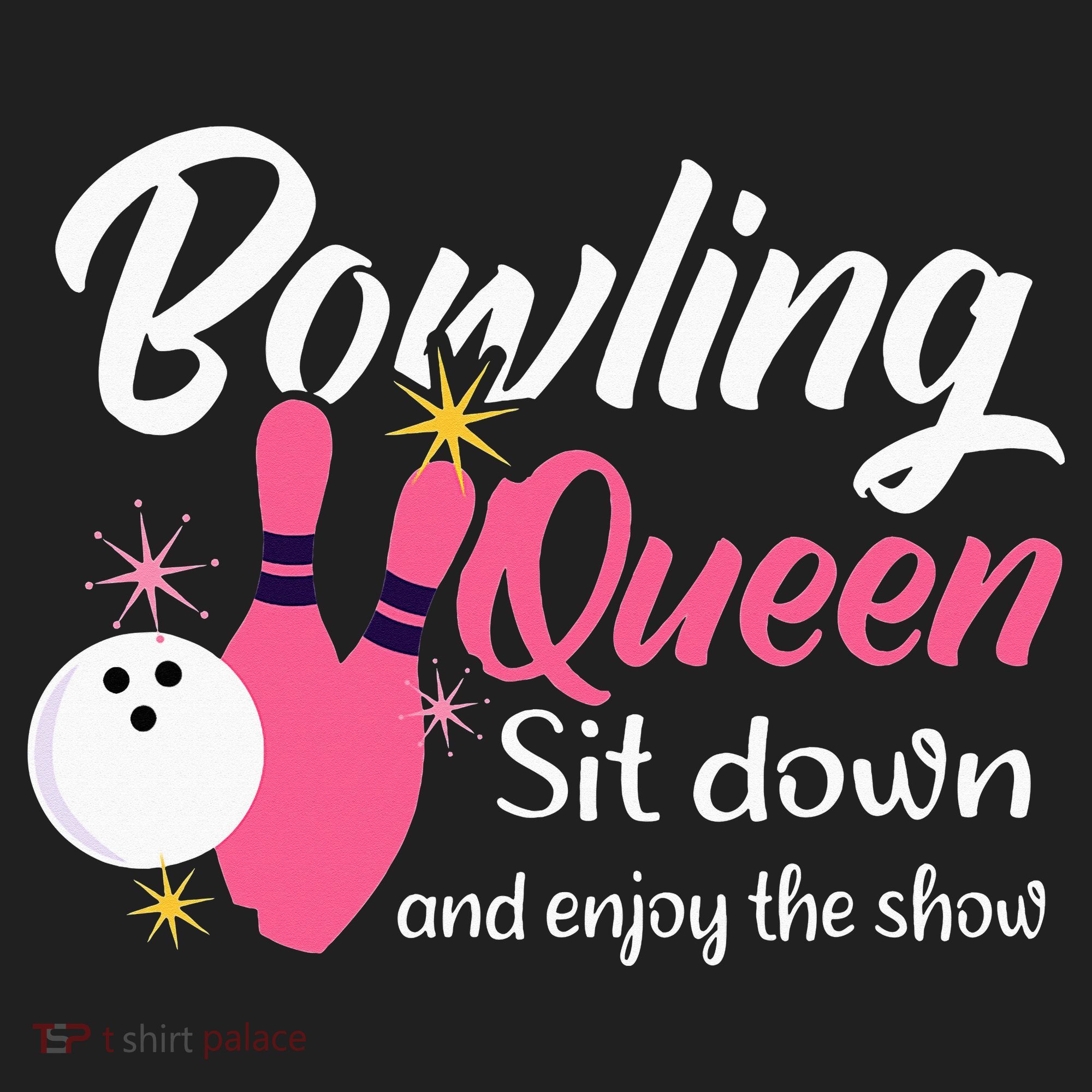 Bowling Queen, Funny Bowling Tumbler
