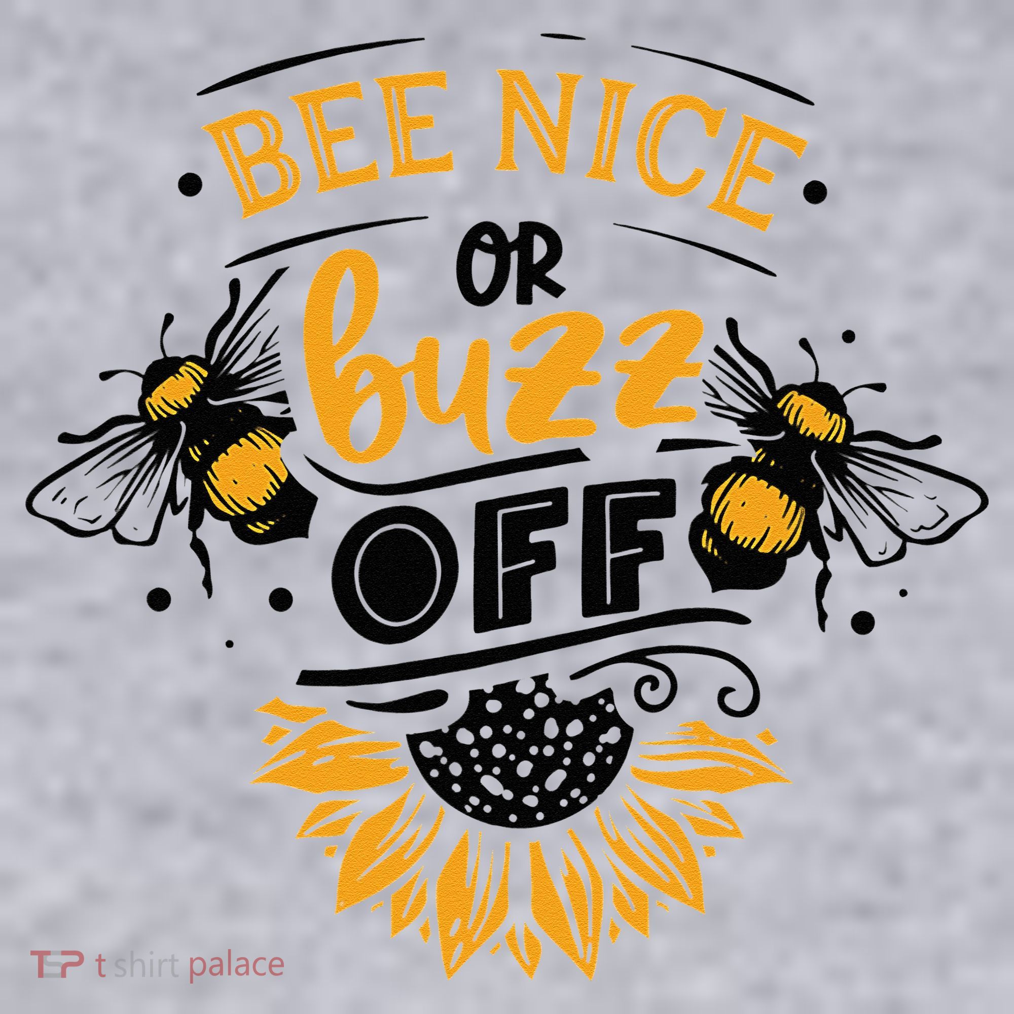 Beekeeper Quote Honey Bee Quote Bee Nice Or Buzz Off Women's Sweatshirt