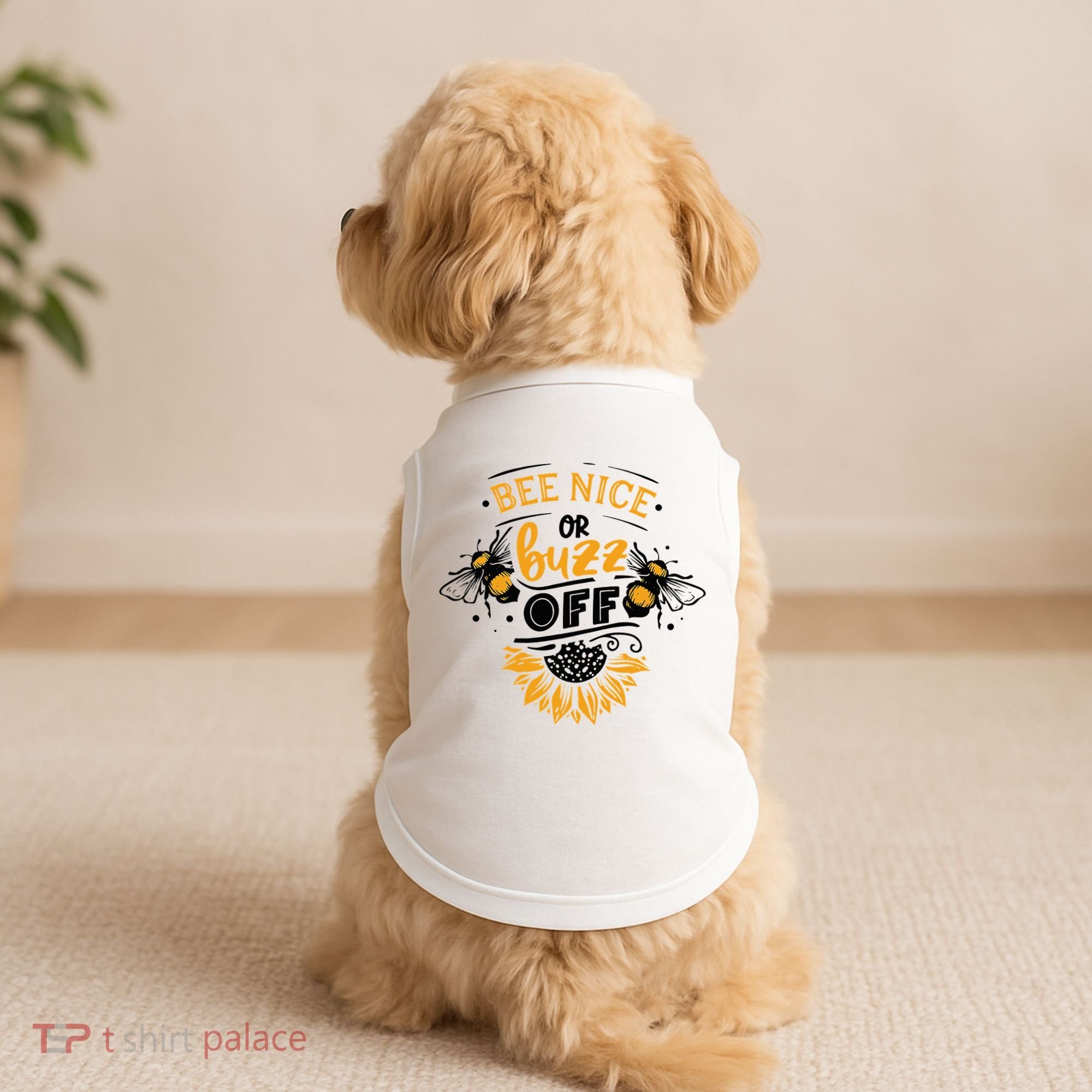 Beekeeper Quote Honey Bee Quote Bee Nice Or Buzz Off Doggie Tank