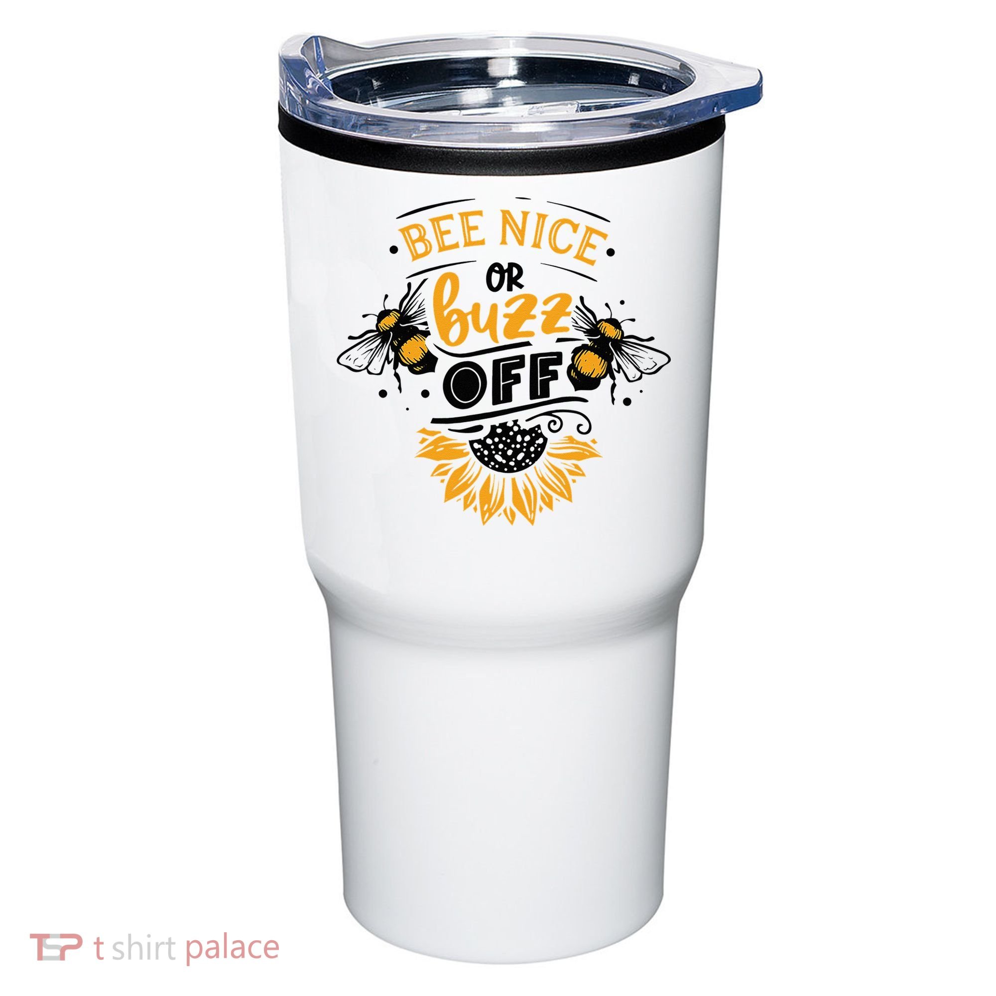 Beekeeper Quote Honey Bee Quote Bee Nice Or Buzz Off Tumbler